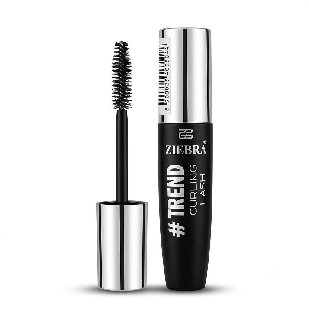 ماسكارا Trend Curling Lash لتقويس ورفع الرموش باللون الأسود الفاحم