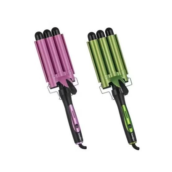 Sonifer SF-9678 – مكواة تجعيد ثلاثي-الأنابيب بقطر ‎25 مم