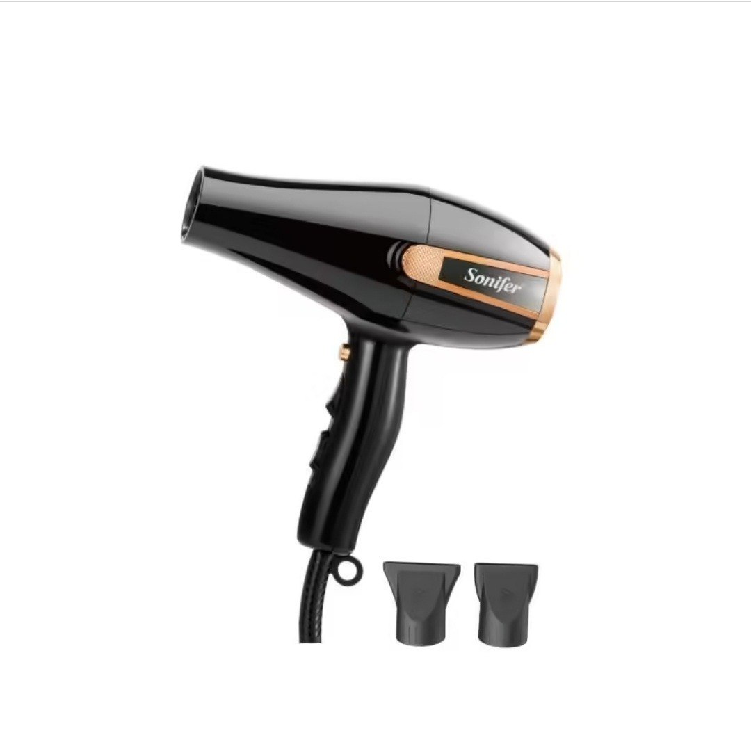 Sonifer SF‑9633 Hair Dryer – مجفّف شعر عالي الكفاءة بموّسع طاقة ومحرك AC + خاصيّة هواء بارد
