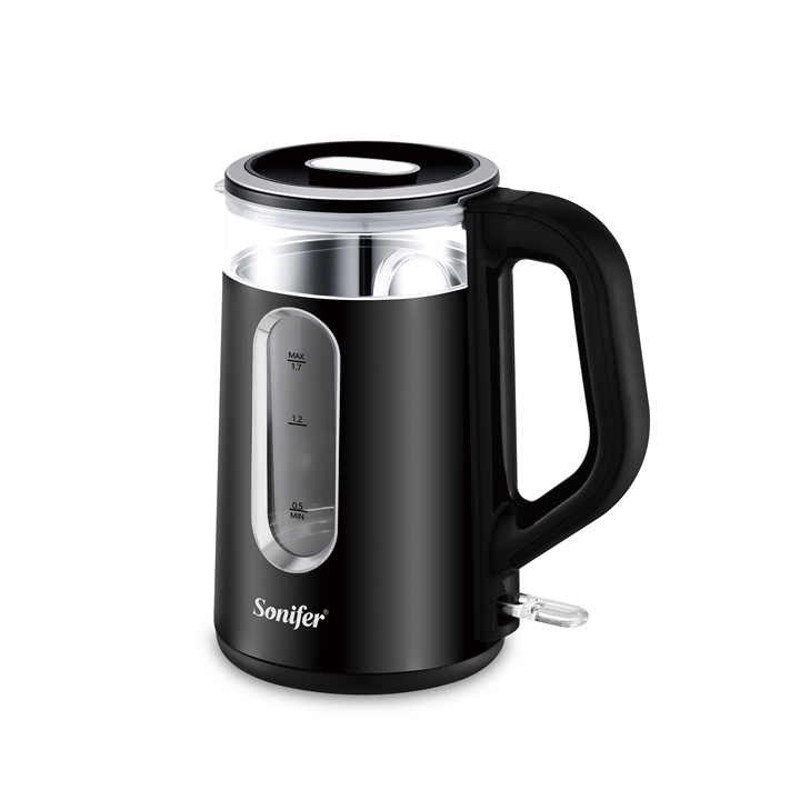 غلاية زجاجية Sonifer SF-2152 — سعة ‎1.7 لتر / تصميم مزدوج