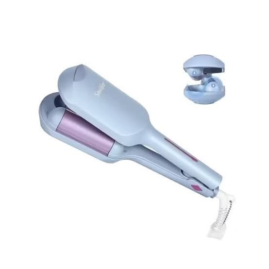 Sonifer SF-9683B – مكواة تجعيد الشعر ذات تصميم “U-Shape” مع تحكّم حراري قابل للتعديل