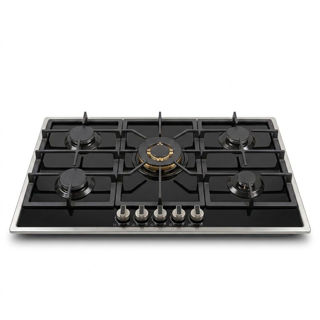 طباخ غاز غطس بللور 90سم المصري GH90-G مع منصب فونط