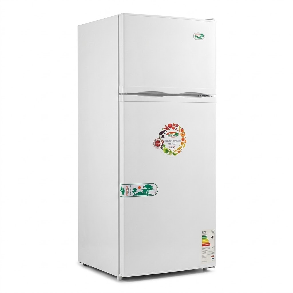 ثلاجة دريم هاوس DRI 400W موديل 16 قدم لون أبيض بتقنية إنفرتر وتبريد عادي