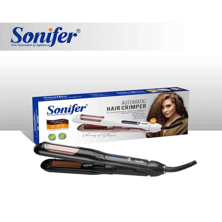 Sonifer SF-9618 – مملّس / مجعّد شعر بتقنية التدوير التلقائي