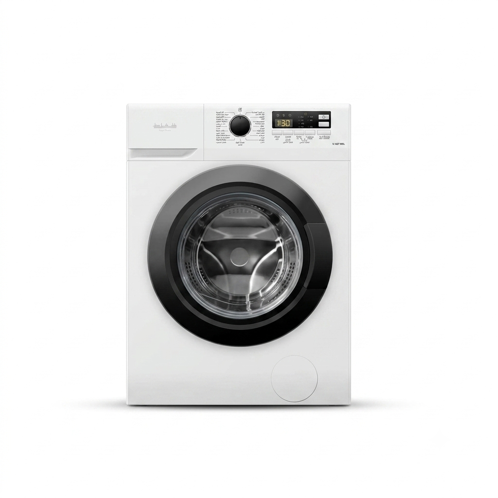 غسالة الحافظ أوتوماتيك N1407WBL بسعة 7 كغ وسرعة 1400 دورة مع شاشة LED