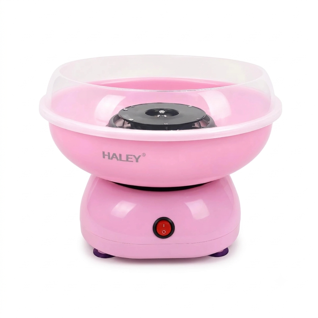 HALEY صانعة غزل البنات الكهربائية موديل HY-6203 بقدرة 500 واط