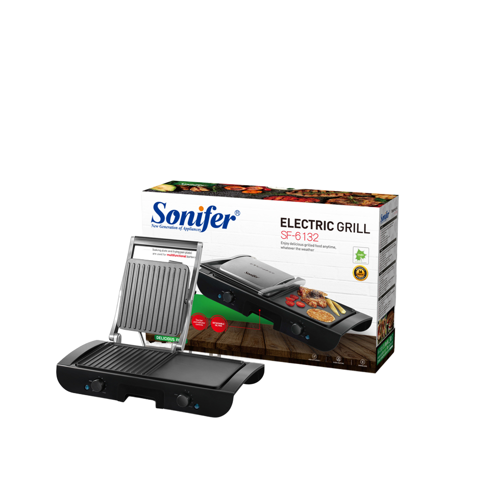 مشواة كهربائية Sonifer SF-6132 — قدرة 1500 واط / لوحان متعدد-الأنماط