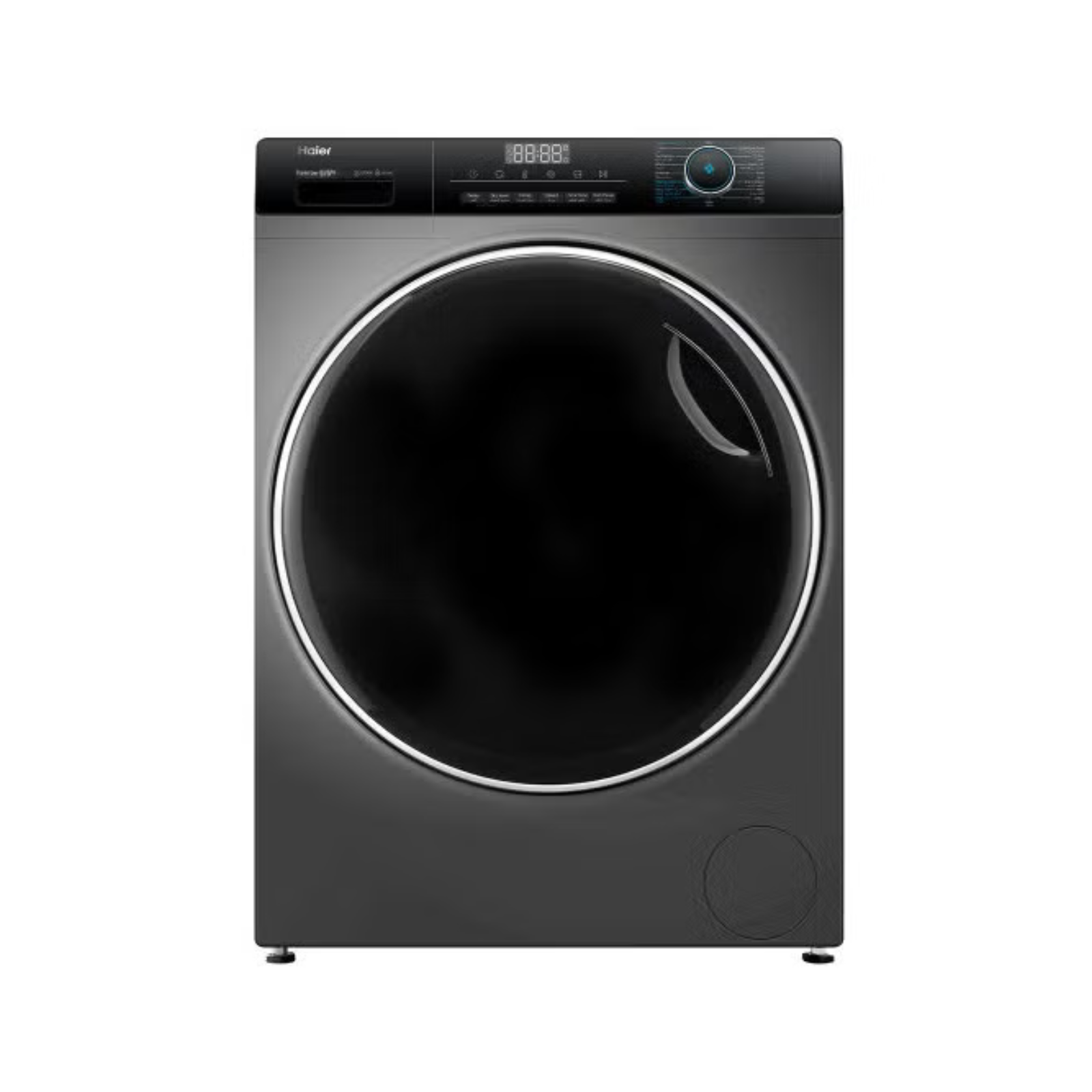 غسالة هاير (Haier) أتوماتيك - الفضي (8 كغ) | HW80-BP12929S6