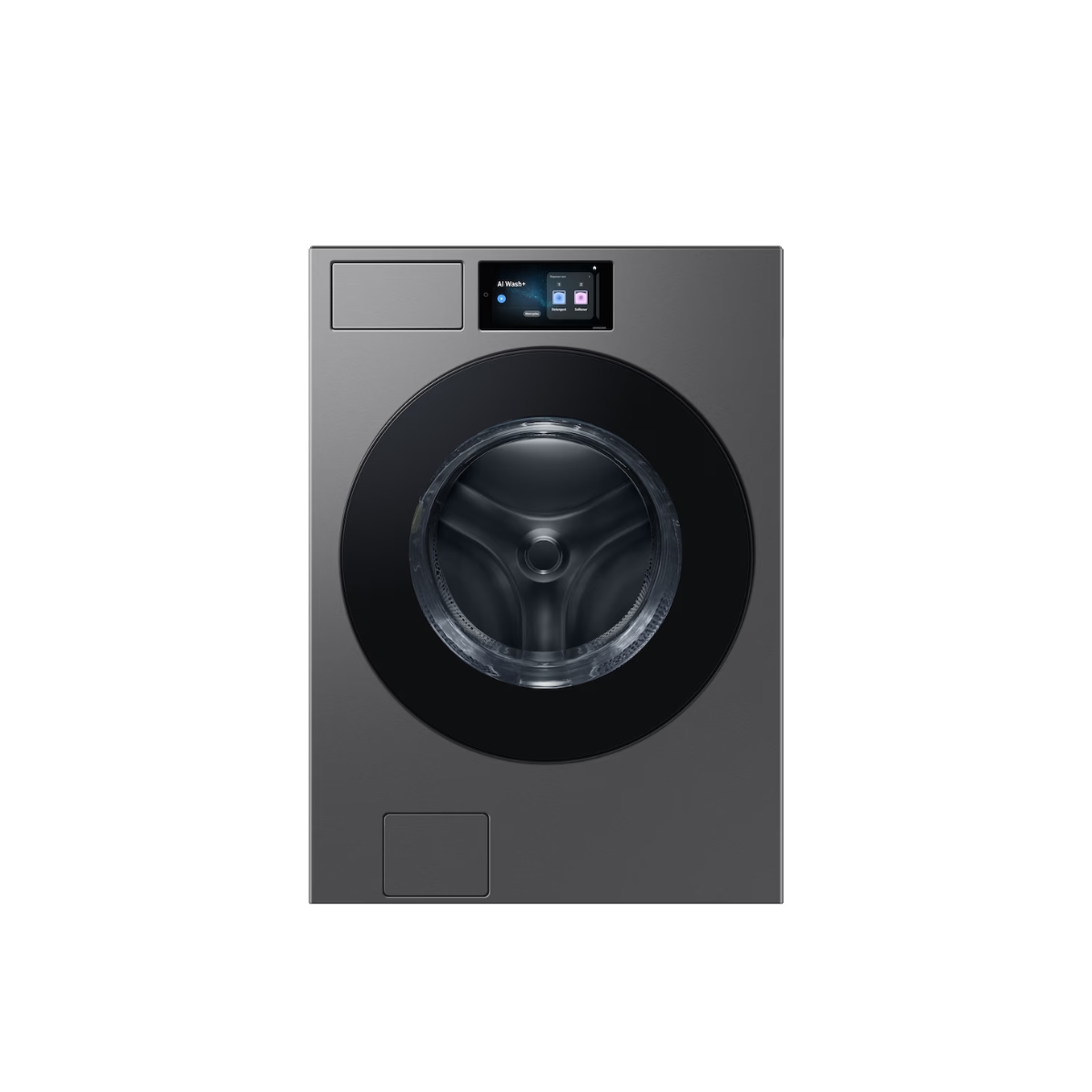 غسالة 11 كغ + مجفّف 11 كغ سامسونج WD90F22BCSRQ AI Home – غسيل ذكي + شاشة لمس 7 بوصة + Wi-Fi – أسود